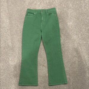 Ann Taylor Factory Emerald Wide Leg Jeans